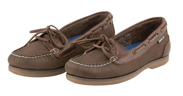 Dublin Millfield Arena Boat Shoes Brown Chestnut