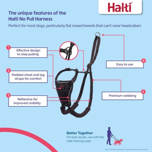 Halti No Pull Harness Medium