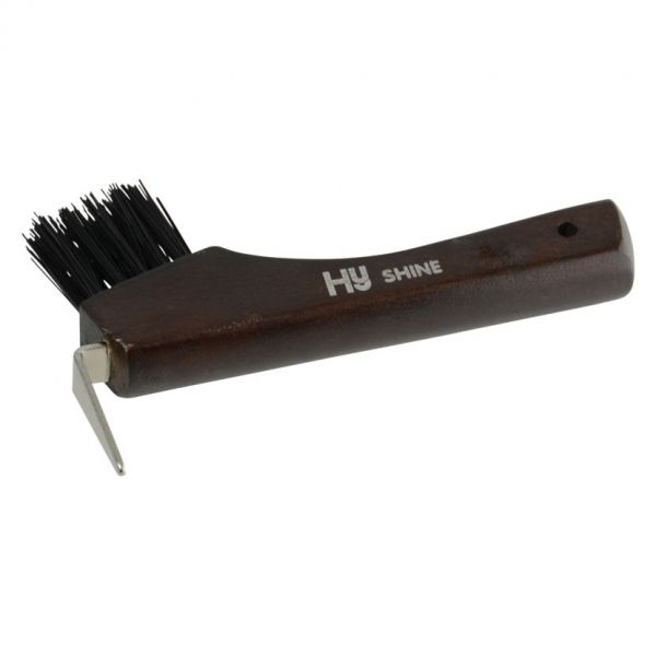 HySHINE Deluxe Hoof Pick With Brush 
