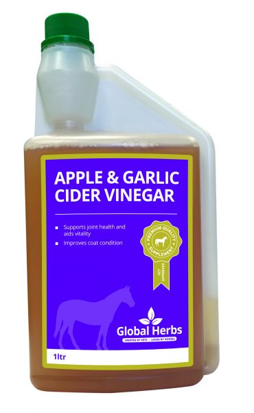 Global Herbs Apple & Garlic Cider Vinegar