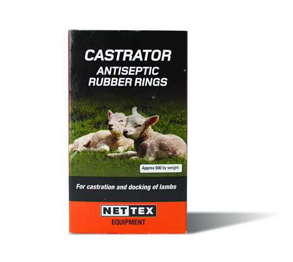 Nettex Castration Rings (500 boxed) 