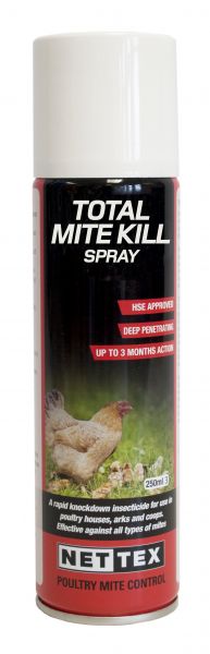 Nettex Total Mite Spray (aerosol) 250ml