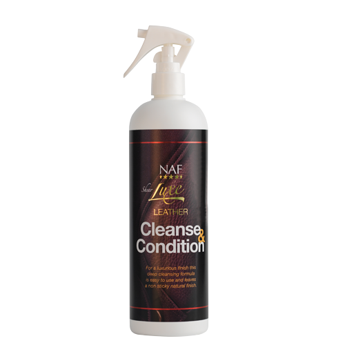 NAF Sheerluxe Leather Cleanse & Condition Spray 500ml