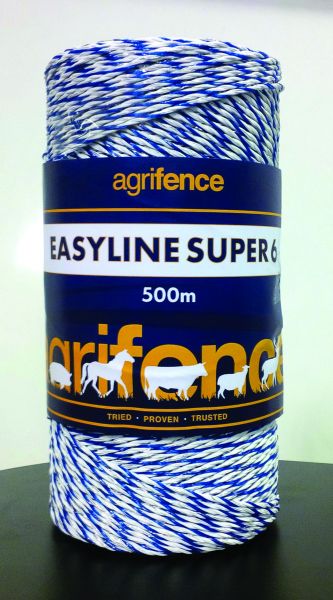 Easyline SUPER 6 White Polywire