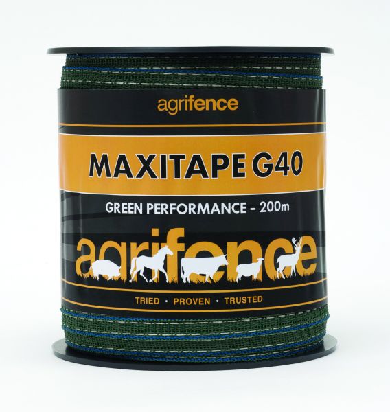 Maxitape G40 Green Performance Tape 40mm x 200m Colour: Green / Size: 40mm