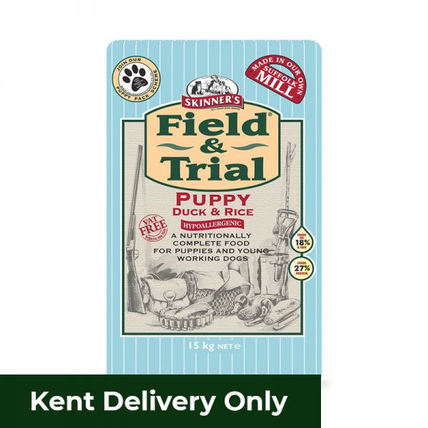 Skinners Field & Trial Puppy Duck and Rice 15kg S/O