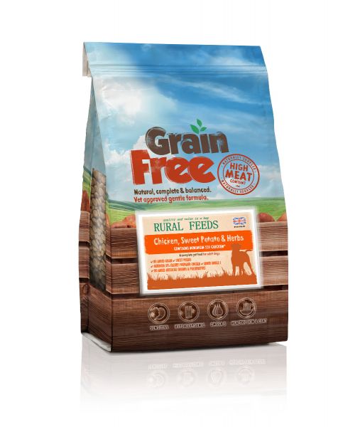 Rural Feeds Grain Free Chicken & Herb 2kg