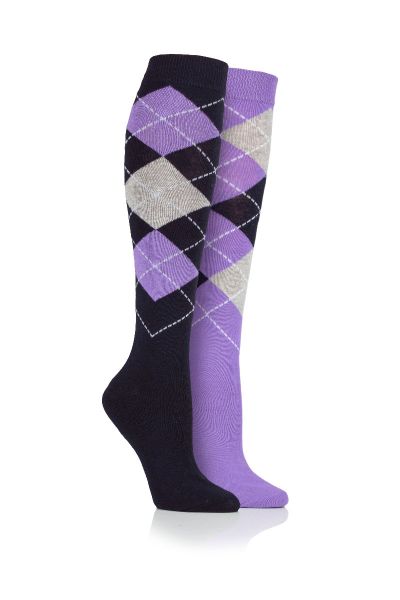 Adult Argyle Long Socks