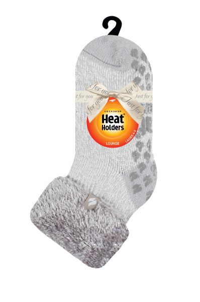 Ladies HeatHolder Plain Lounge Socks
