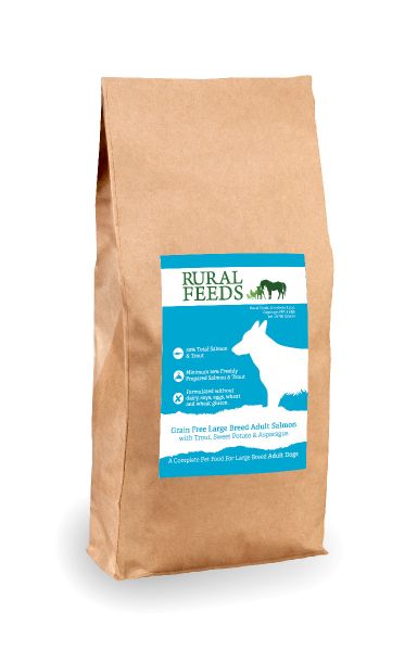 Rural Feeds Grain Free Large Breed Salmon & Trout 15kg