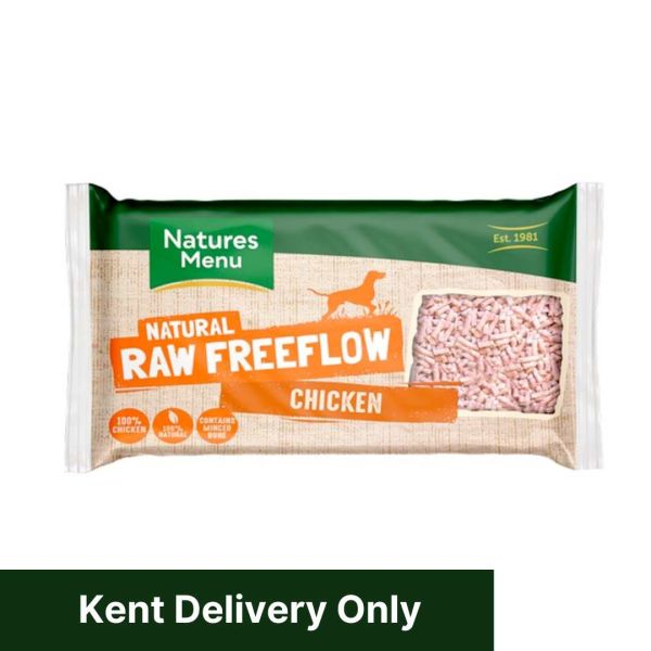 Natures Menu Frozen Freeflow Chicken Raw Dog Food 2kg