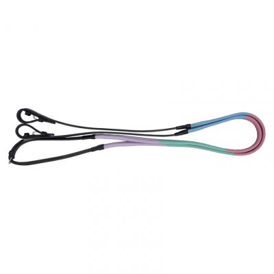 HY Rubber Covered Training Reins