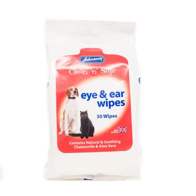 Johnsons Clean 'n' Safe Eye & Ear Wipes