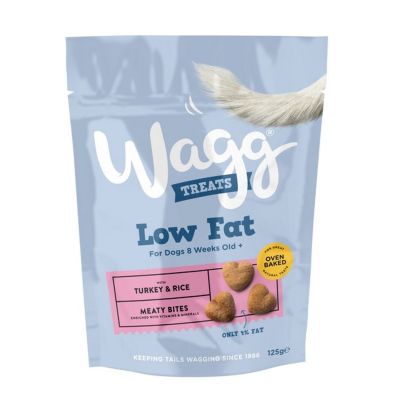 Wagg Low Fat Treats Turkey 125g