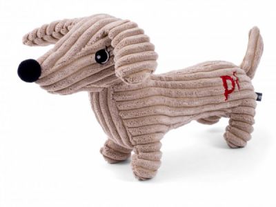 Petface Dougie Deli Dog Cord Toy Tan