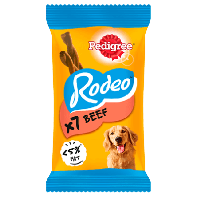 Pedigree Rodeo with Beef 7pk