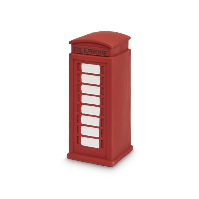 Toby Telephone Box Latex Dog Toy *limited edition*