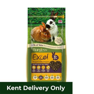 Burgess Excel Adult Rabbit Nuggets with Oregano 2kg 
