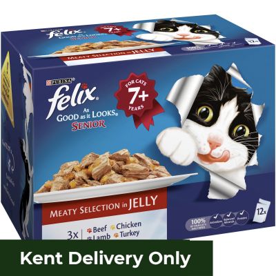 Felix AGAIL Senior Meaty Selection in Jelly 12 x 100g 