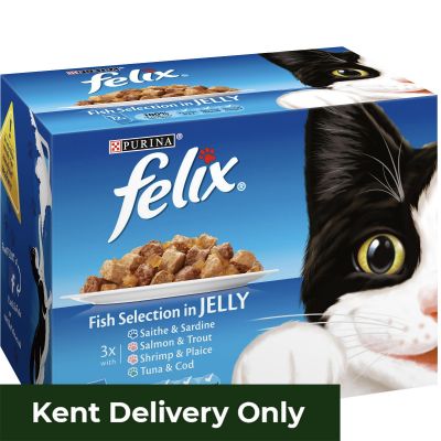 Felix Fish Selection in Jelly 12 x 100g 