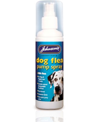 Johnsons Dog Flea Pump Spray 100ml 