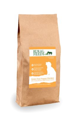 Rural Feeds Grain Free Puppy Chicken, Carrots & Peas 15kg 