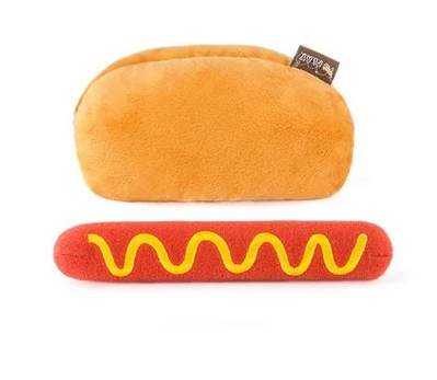 PLAY American Classic Hotdog Dog Toy