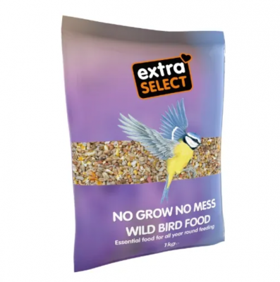 Extra Select No Grow Wild Bird Food 1kg